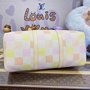 Fortok Louis Vuitton Keepall Bandoulière 50 Bag Peach N40713 50x29x23cm - 2