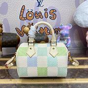 Fortok Louis Vuitton Keepall Bandoulière 20 Bag Pistachio N40515 20x15x12.5cm  - 1