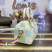 Fortok Louis Vuitton Keepall Bandoulière 20 Bag Pistachio N40515 20x15x12.5cm  - 6