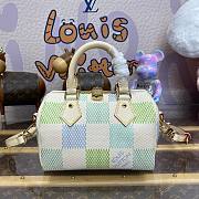 Fortok Louis Vuitton Keepall Bandoulière 20 Bag Pistachio N40515 20x15x12.5cm  - 3