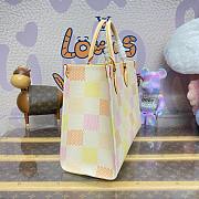 Fortok Louis Vuitton OnTheGo Damier Giant Canvas Bag Peach N40518 35x27x14cm - 6