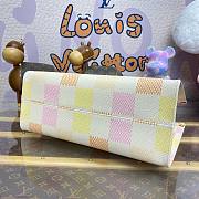 Fortok Louis Vuitton OnTheGo Damier Giant Canvas Bag Peach N40518 35x27x14cm - 5