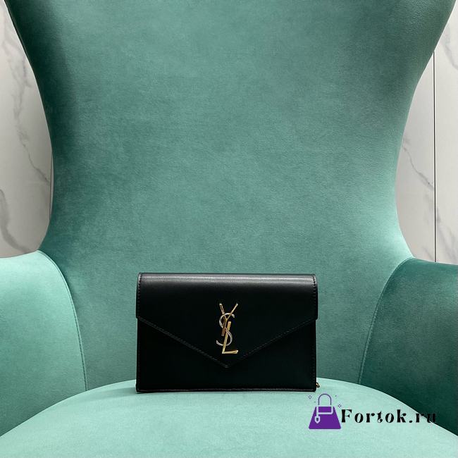 Fortok Saint Laurent Woc Bag Black 743050 19x3x11cm - 1