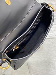 Fortok Dior Small CD Besace Bag Black 24x15x6cm - 5