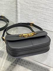 Fortok Dior Small CD Besace Bag Black 24x15x6cm - 4
