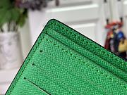 Fortok Louis Vuitton Multiple Wallet Green M30993 11.5x9x1.5cm - 3