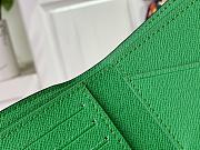 Fortok Louis Vuitton Multiple Wallet Green M30993 11.5x9x1.5cm - 2