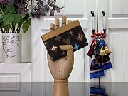 Fortok Louis Vuitton Monogram Craggy Canvas Card Holder Brown M83348 11x7x0.5cm - 1
