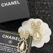 Fortok Chanel Chandelier Drop Pearl Earrings - 3