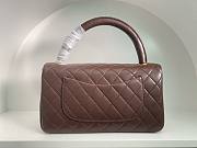 Fortok Chanel Vintage Bag Brown 25cm - 6