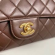 Fortok Chanel Vintage Bag Brown 25cm - 2
