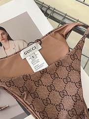 Fortok Gucci Swimsuit Brown - 5