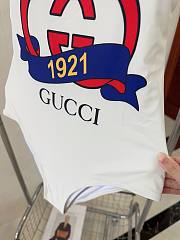 Fortok Gucci Script Print Swimsuit  - 3