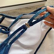 Fortok Prada Swimsuit Blue - 5