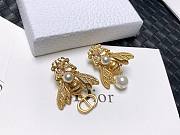 Fortok Dior Bumble Bee Pearl Earrings - 3