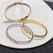 Fortok Hermes H Bracelet Gold/Silver/Rose Gold - 6