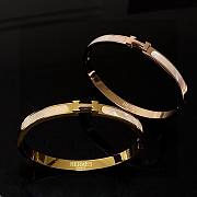 Fortok Hermes H Bracelet Gold/Silver/Rose Gold - 5