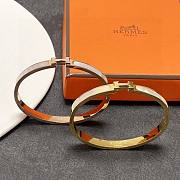 Fortok Hermes H Bracelet Gold/Silver/Rose Gold - 3