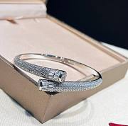 Fortok Cartier Half-circle Full Diamond Bracelet - 6