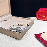 Fortok Cartier Half-circle Full Diamond Bracelet - 4