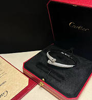Fortok Cartier Half-circle Full Diamond Bracelet - 3