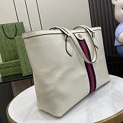 Fortok Gucci Ophidia Tote Bag in White 631685 38x28x14cm - 5