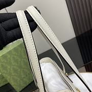 Fortok Gucci Ophidia Tote Bag in White 631685 38x28x14cm - 4