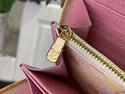 Fortok Louis Vuitton Zippy Wallet Peach N40748 19.5x10.5x2.5cm - 3