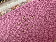 Fortok Louis Vuitton Zippy Wallet Peach N40748 19.5x10.5x2.5cm - 2