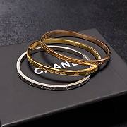 Fortok Chanel Letter Bracelet Gold/Silver/Rose Gold - 4
