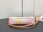 Fortok Louis Vuitton Pochette Accessoires Bag Peach N40642 23.5x13.5x4cm - 3