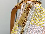 Fortok Louis Vuitton Pochette Accessoires Bag Peach N40642 23.5x13.5x4cm - 4