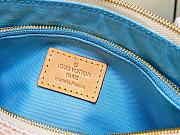 Fortok Louis Vuitton Pochette Accessoires Bag Pistachio N40642 23.5x13.5x4cm - 2