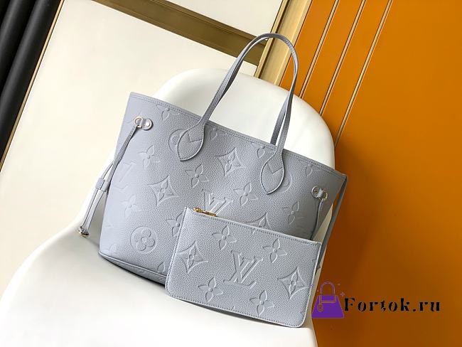 Fortok Louis Vuitton Neverfull Bag Grey M45686 32x29x17cm - 1