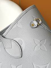 Fortok Louis Vuitton Neverfull Bag Grey M45686 32x29x17cm - 4