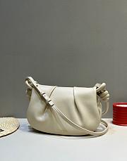 Fortok Loewe Paseo Satchel Bag Cream 25x17x8cm - 1