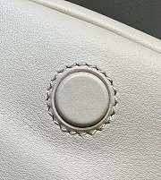 Fortok Loewe Paseo Satchel Bag Cream 25x17x8cm - 6