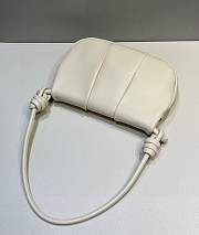 Fortok Loewe Paseo Satchel Bag Cream 25x17x8cm - 5