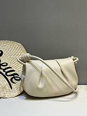 Fortok Loewe Paseo Satchel Bag Cream 25x17x8cm - 2