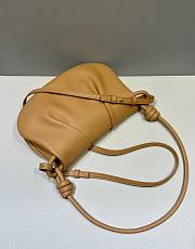 Fortok Loewe Paseo Satchel Bag Brown 25x17x8cm - 6