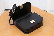Fortok Loewe Goya Shoulder Crossbody Bag Black Calfskin Leather 19x13.5x6cm - 3