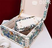 Fortok Dior Lady Elephant Embroidered Bead Bag 12x10.2x5cm - 6
