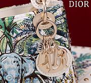 Fortok Dior Lady Elephant Embroidered Bead Bag 12x10.2x5cm - 2