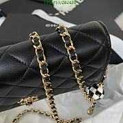 Fortok Chanel Woc Little Ball Bag Black 19cm - 6