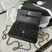 Fortok Chanel Woc Little Ball Bag Black 19cm - 4