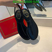 Fortok René Caovilla Crystal Classy Sandals Black - 3