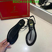 Fortok René Caovilla Crystal Classy Sandals Black - 5