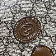 Fortok Gucci Shoulder Bag Shoulder Bag With Interlocking G Brown 671620 20x17x8cm - 3