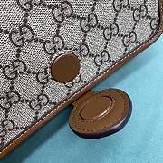 Fortok Gucci Shoulder Bag Shoulder Bag With Interlocking G Brown 671620 20x17x8cm - 2
