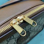 Fortok Gucci Mini Bag With Interlocking G Brown 671674 17.5x7x10cm - 6